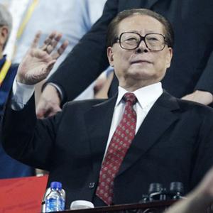 中国执政党退休的首脑、前国家主席江泽民 中国执政党退休的首脑、前国家主席江泽民