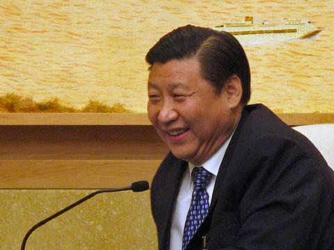 2007年10月习近平在中共17大上