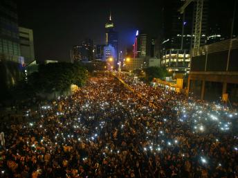 纽约时报说 习近平解决香港占中运动没有太多的回旋余地
