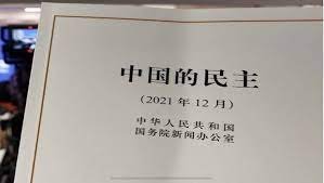 RFA：中国发表《中国的民主》白皮书 尴尬与讽刺不断