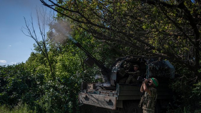 乌克兰加紧在前线地区发起进攻