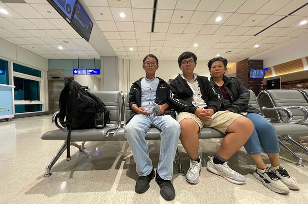 中国三名跳机公民被台湾遣返马国