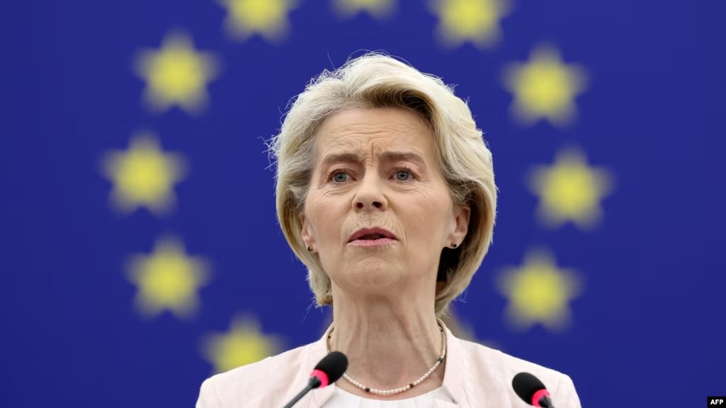 欧盟委员会主席冯德莱恩连任成功，“抗中保台”列入她下一任政纲