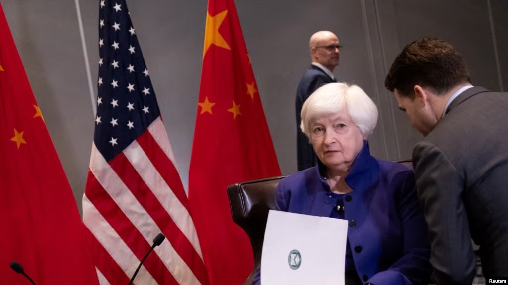 路透独家：巩固对乌克兰支持 美财长耶伦称不排除制裁中国银行