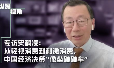 专访经济学家史鹤凌：从轻视消费到刺激消费，中国经济决策“像坐碰碰车”
