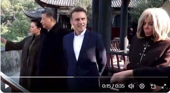 晓流：法国总统马克龙访蓉有感-顺口溜