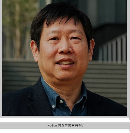 吴称谋：七旬时政评论人——闵良臣获刑三年