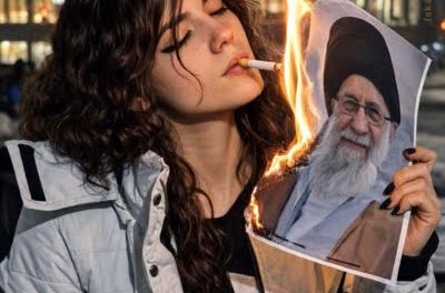 张智斌：向您致敬！美丽、勇敢的伊朗女孩