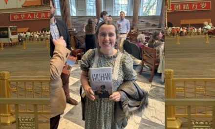 美国高中生埃莉诺·皮尔斯玛专访流亡作家廖亦武  American high school student Eleanor Piersma interviews exiled writer Liao Yiwu      